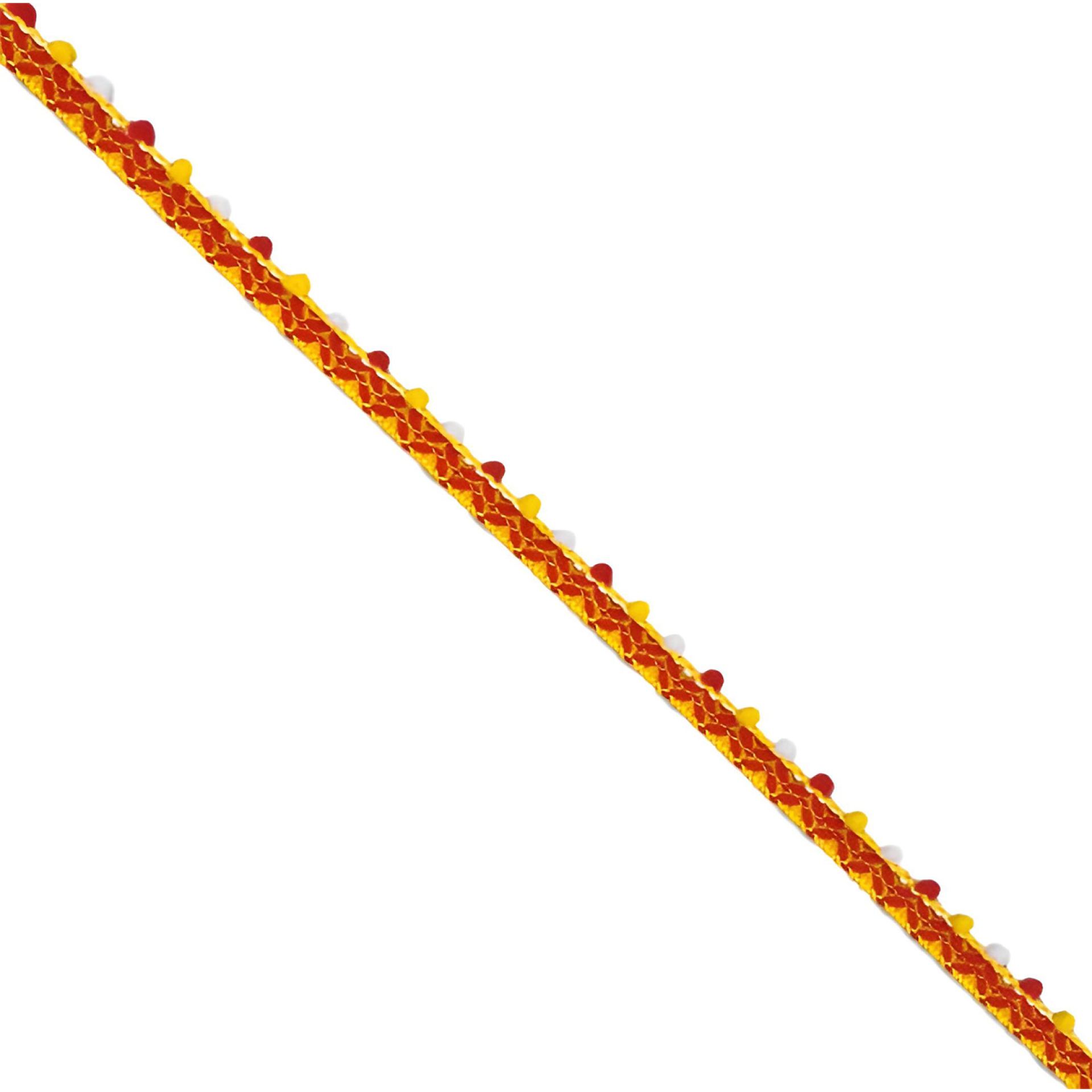 Oeteldonks mini pompom band 3m