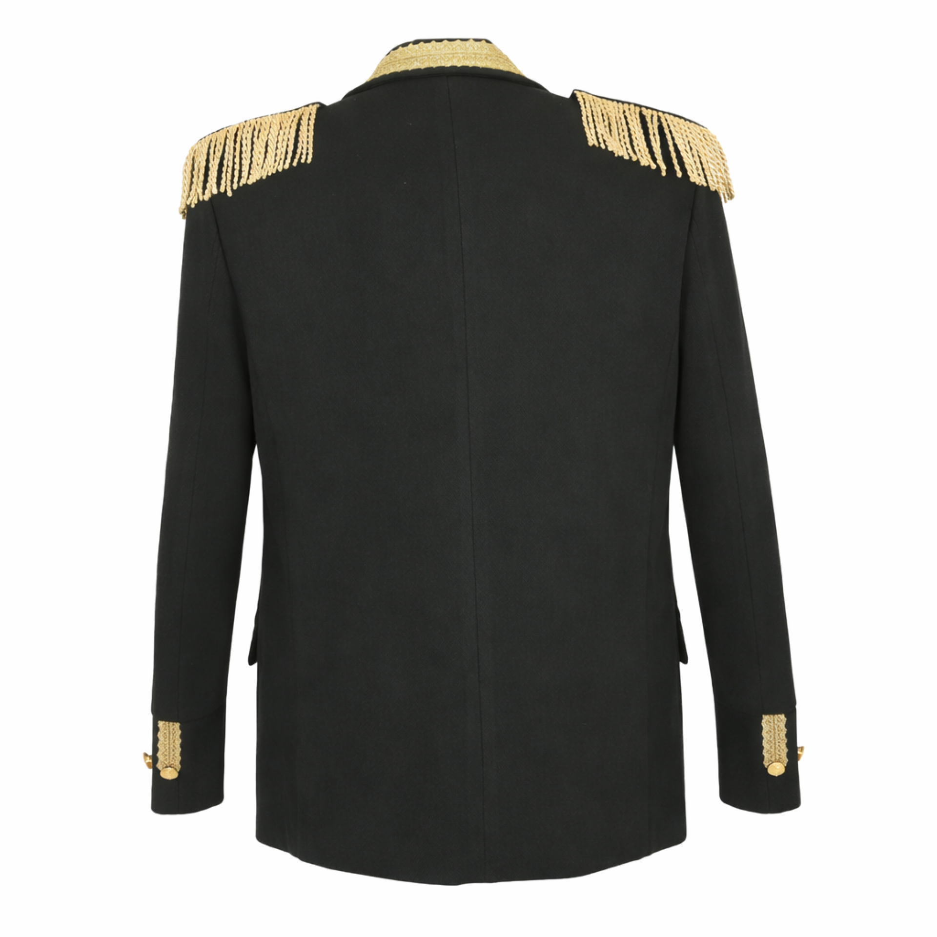 Online Carnavalsjas heren zwart Luxe