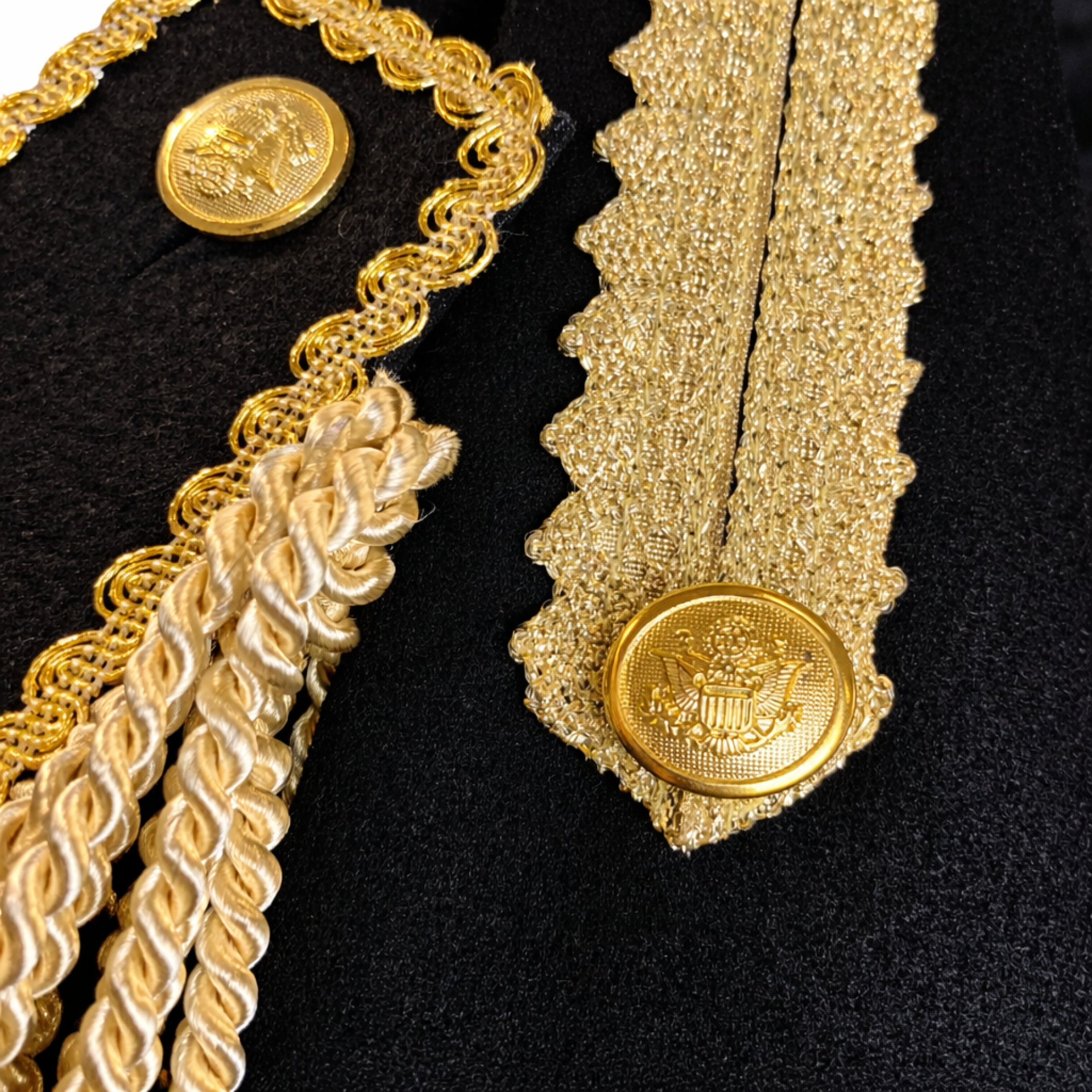 Carnavalsjas heren zwart