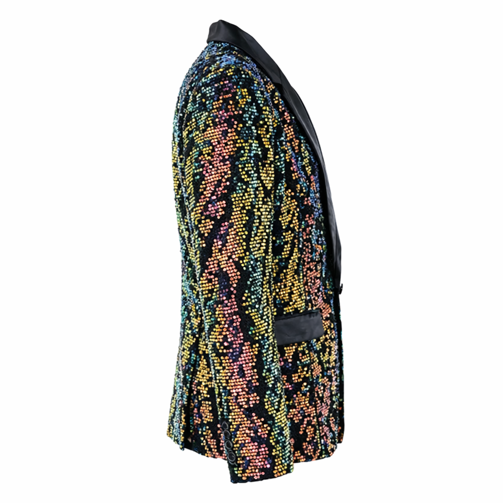 heren carnvalsjas pailletten kopen