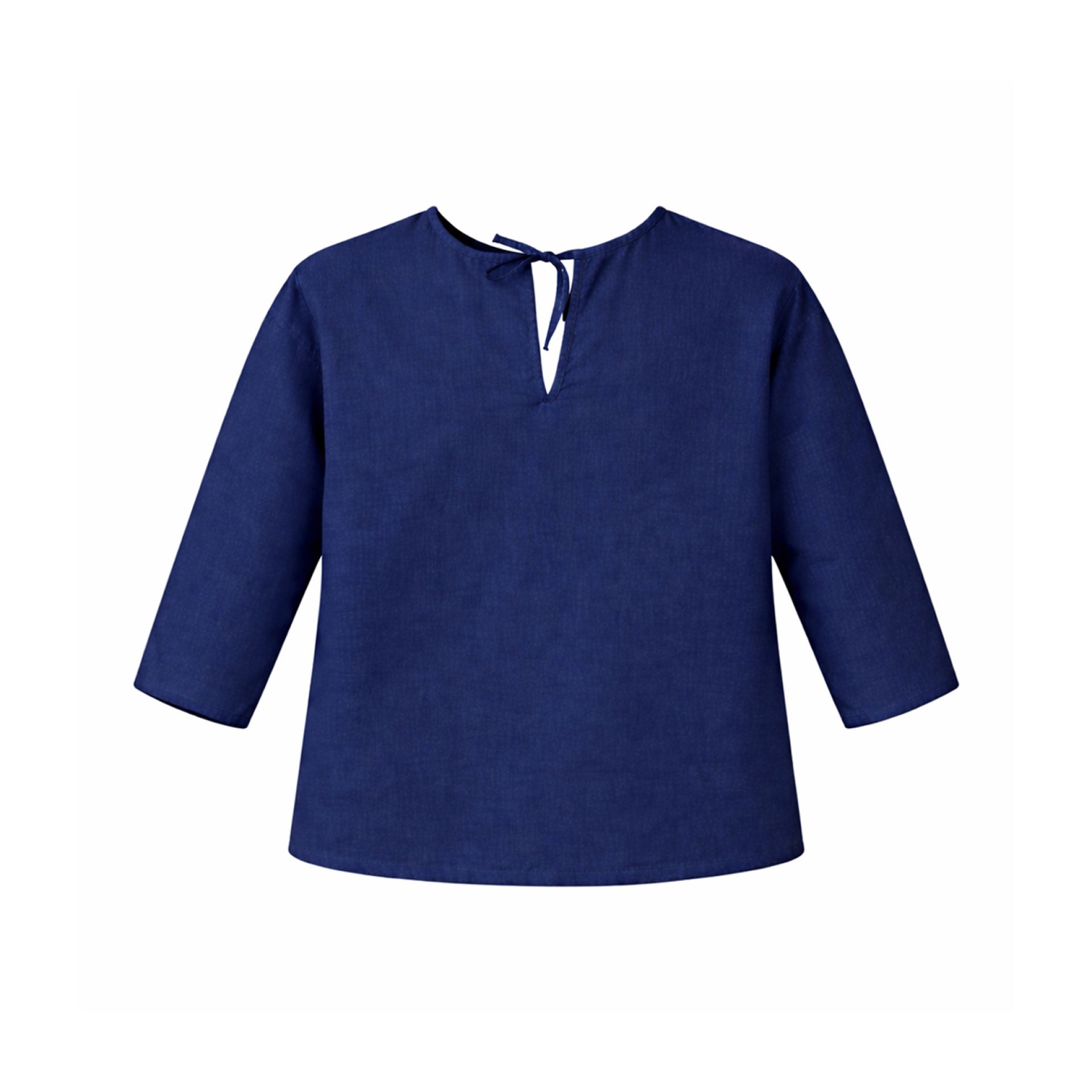 Boerenkiel voor kinderen blauw