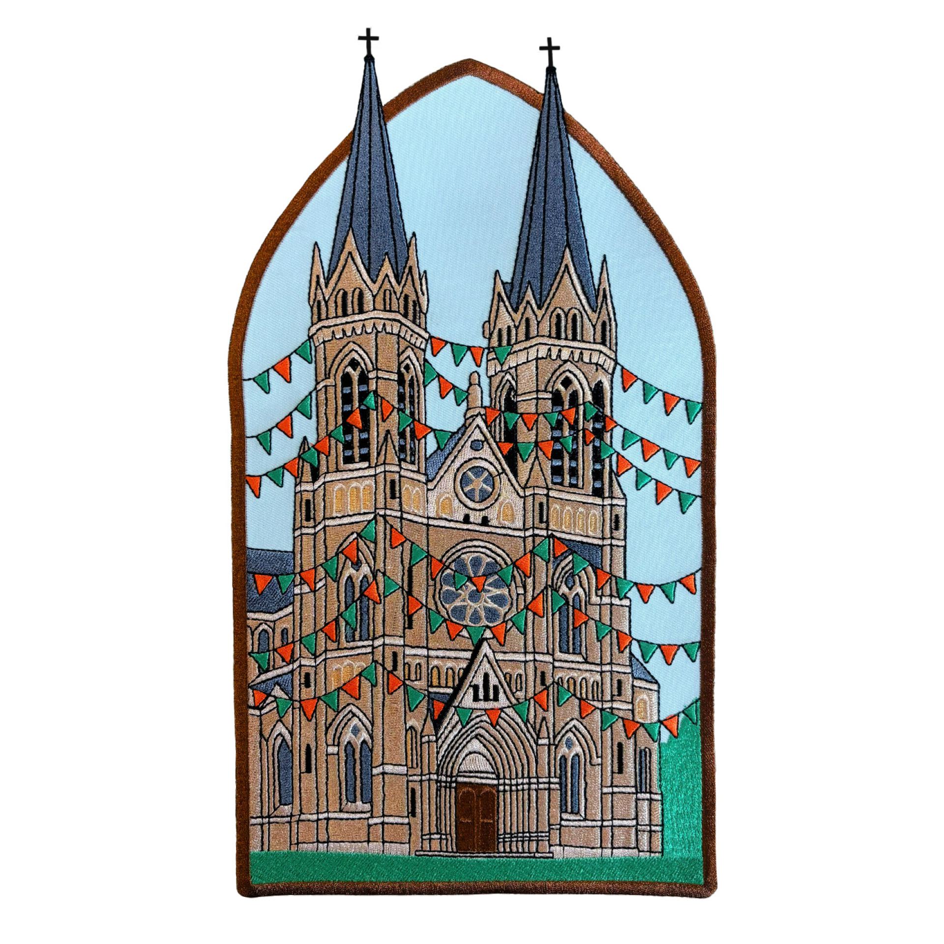 Kruikenstad embleem Rugembleem Kerk