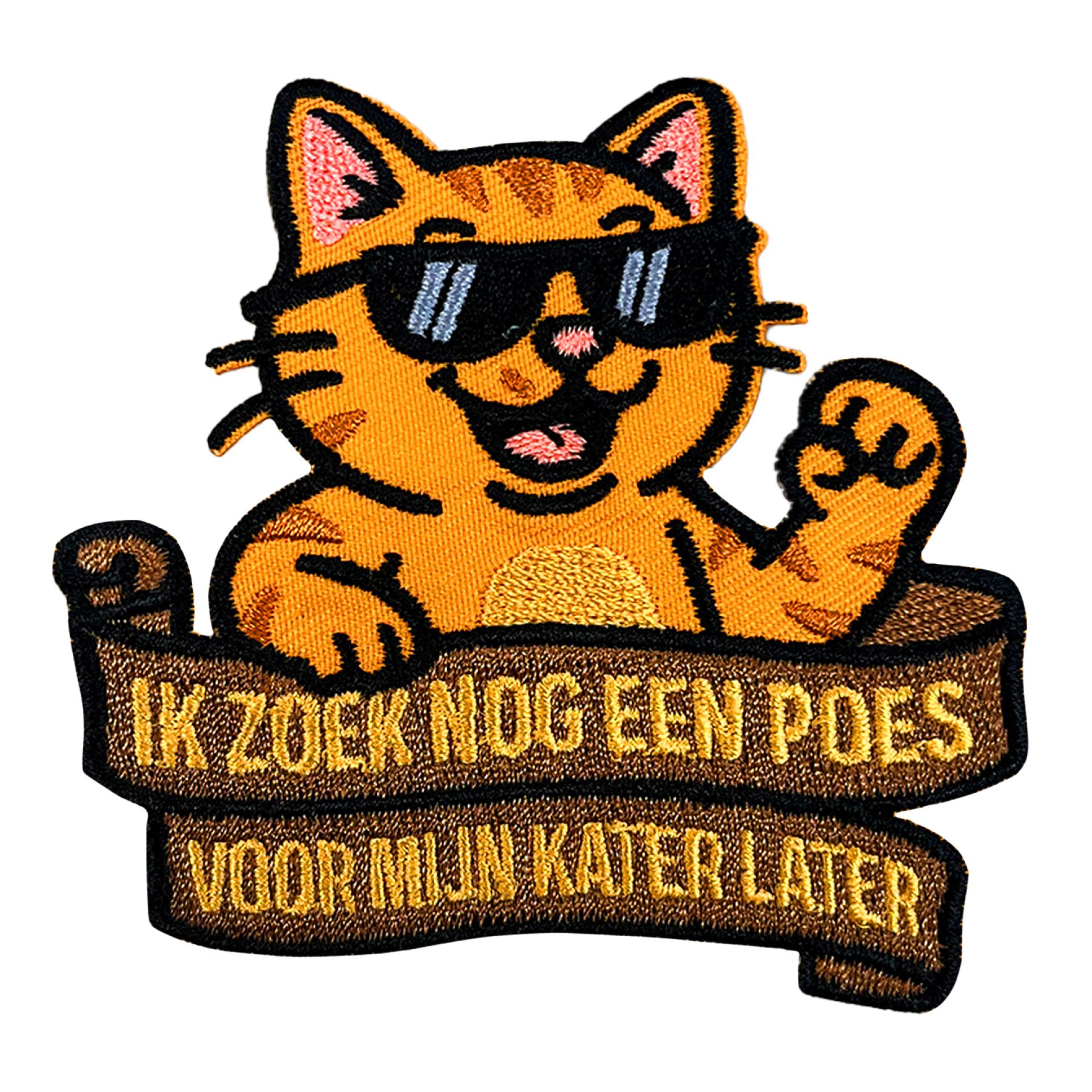 Kielegat embleem Ik zoek nog een poes
