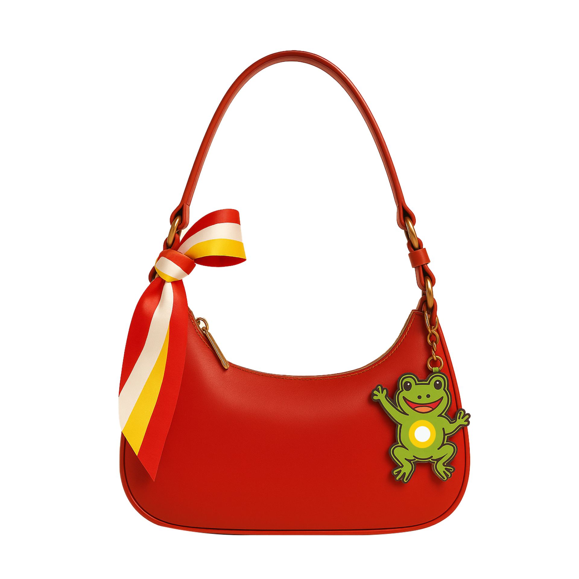 Oeteldonk tas schoudertas rood