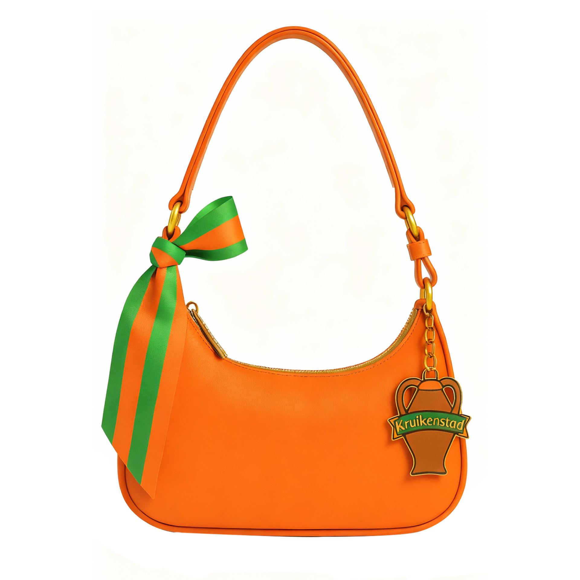 Kruikenstad tas schoudertas oranje