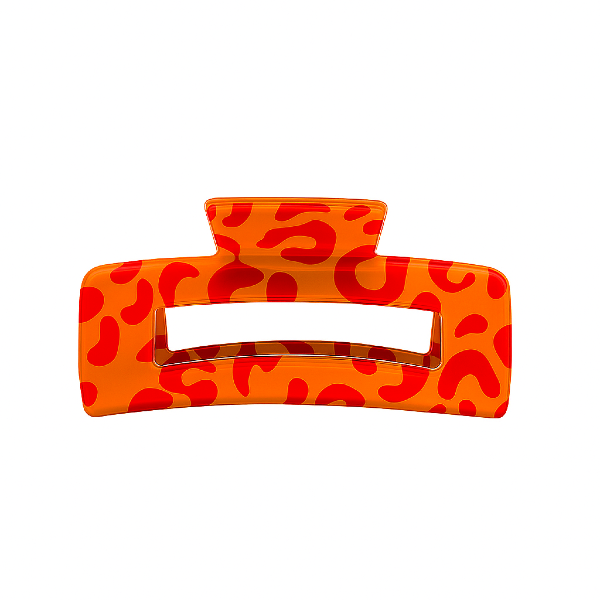 Kielegat haarklem panterprint