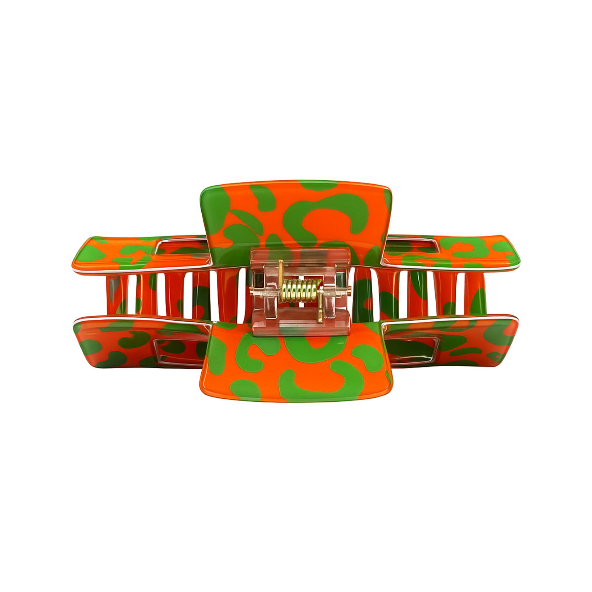 Kruikenstad panterprint haarklem