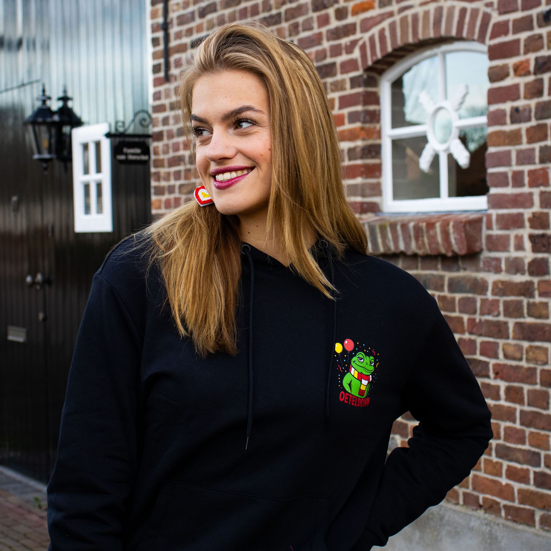Oeteldonk hoodie unisex dames