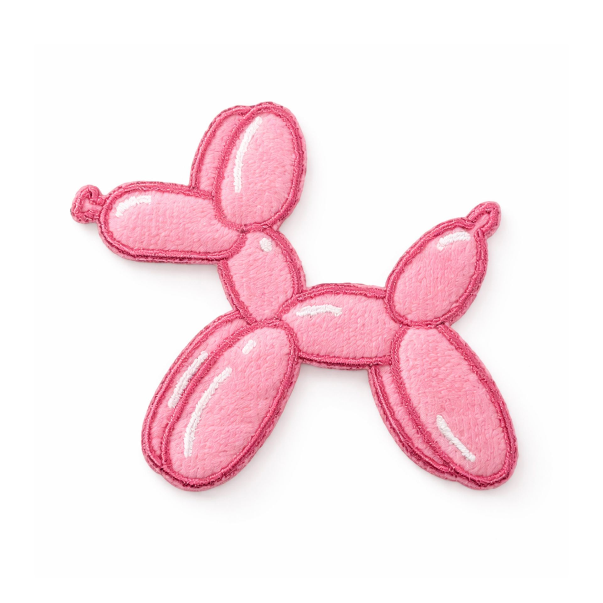 Oeteldonk embleem roze ballonhond