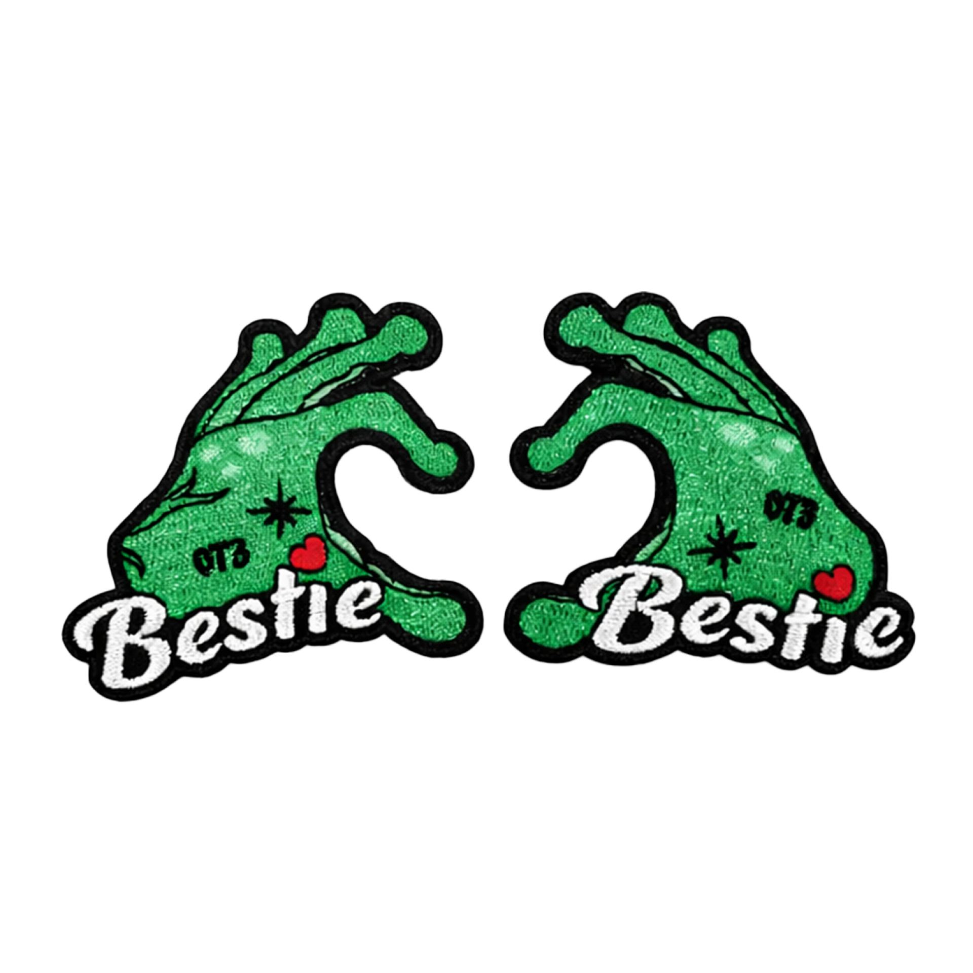 Oeteldonk embleem Oetel besties 2 stuks