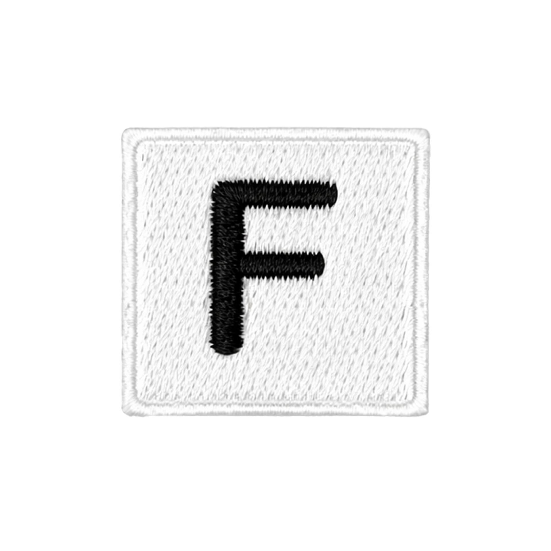 Oeteldonk embleem Scrabble letter F