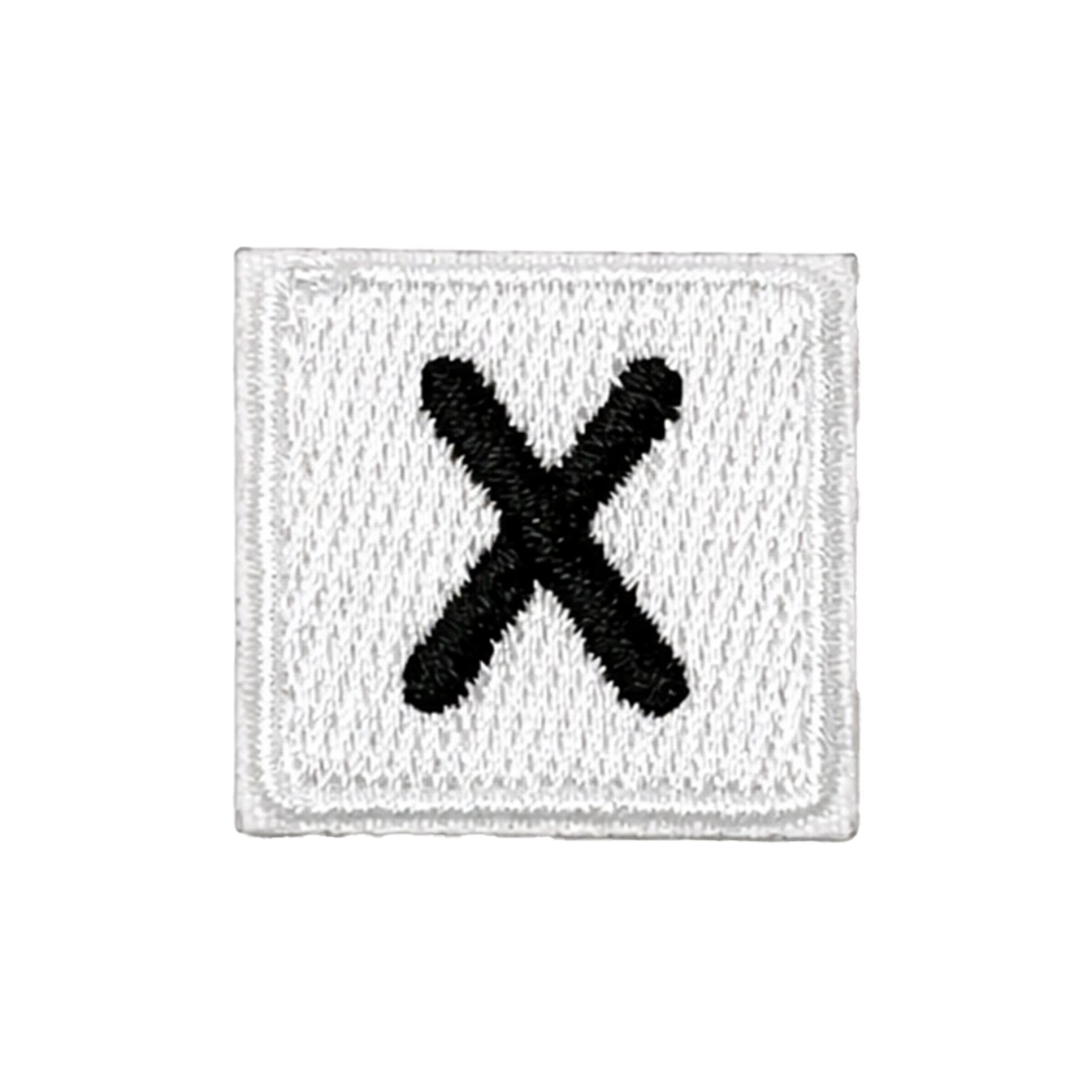 Oeteldonk embleem Scrabble letter X