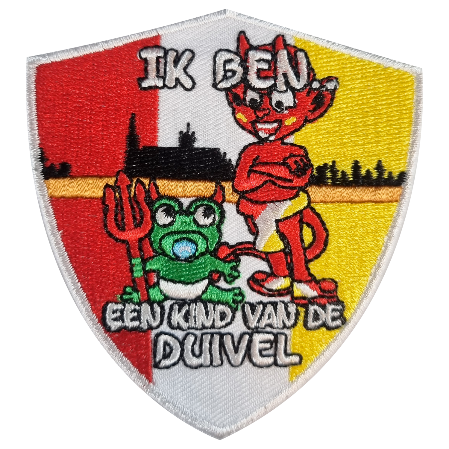 Oeteldonk embleem ik Kind van de duivel