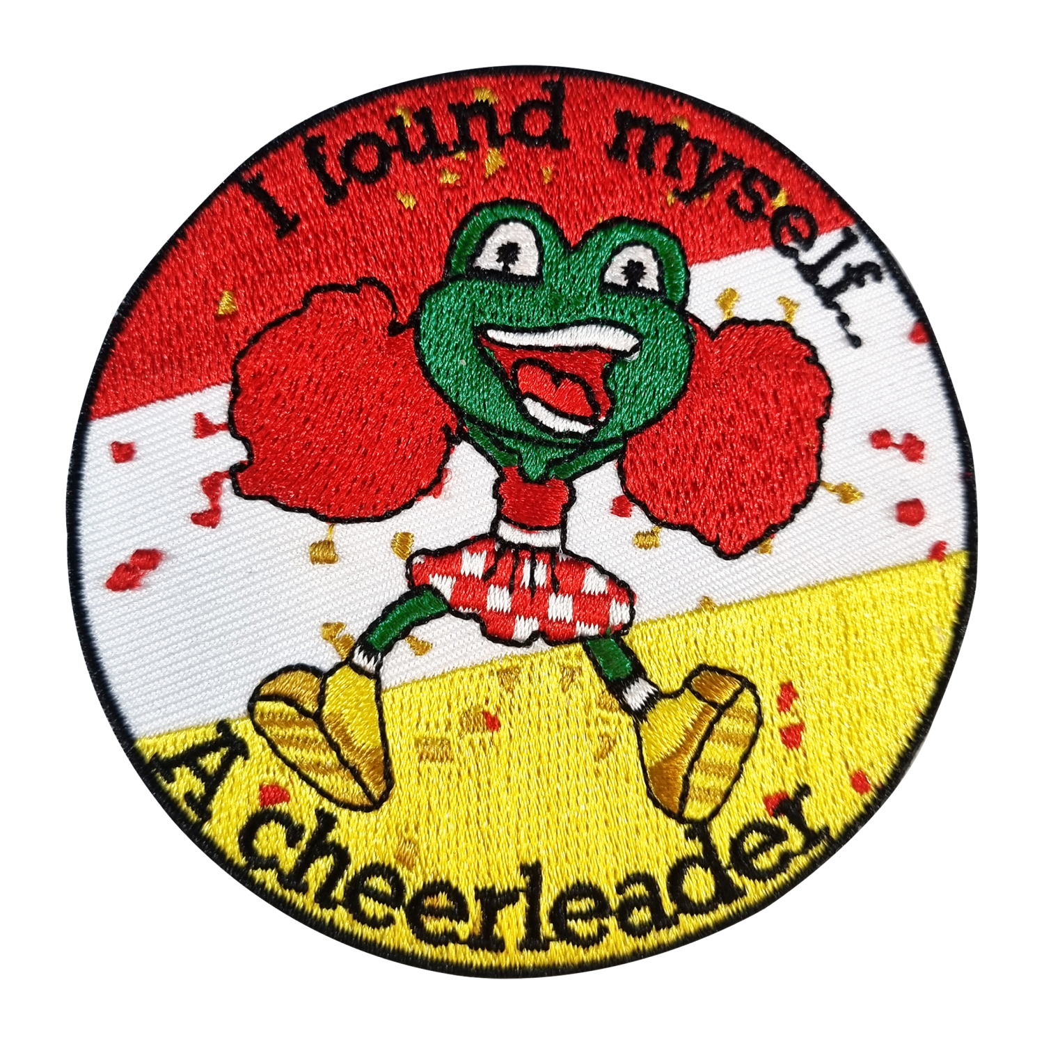 Oeteldonk embleem A Cheerleader