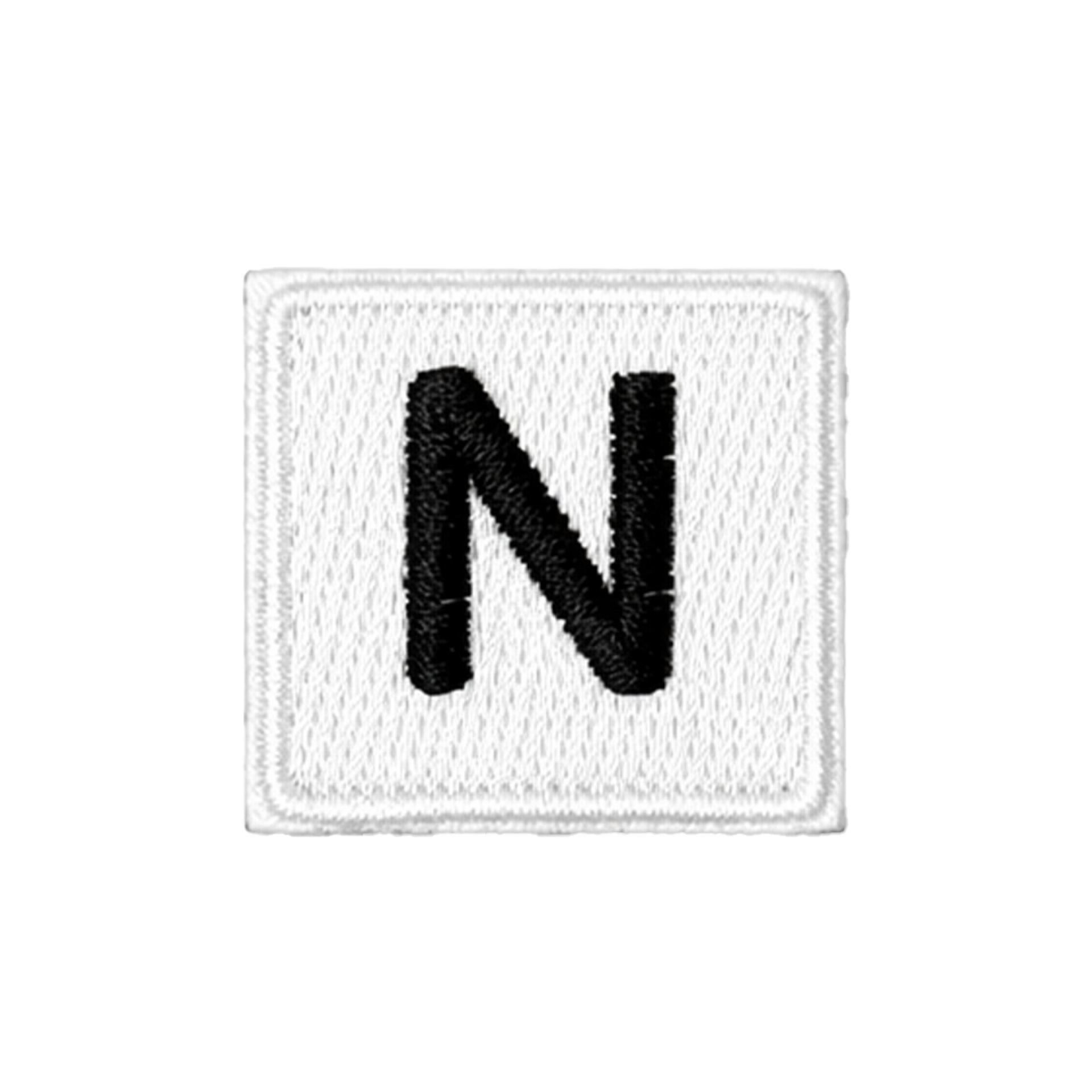 Kruikenstad embleem Scrabble stijl letter N