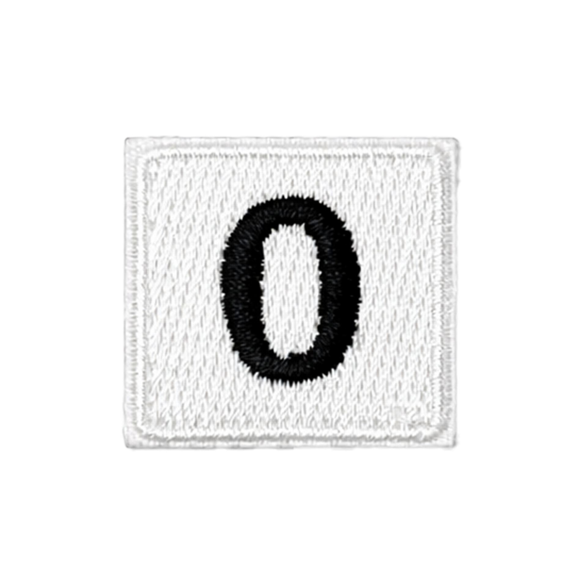 Kruikenstad embleem Scrabble stijl cijfer 0