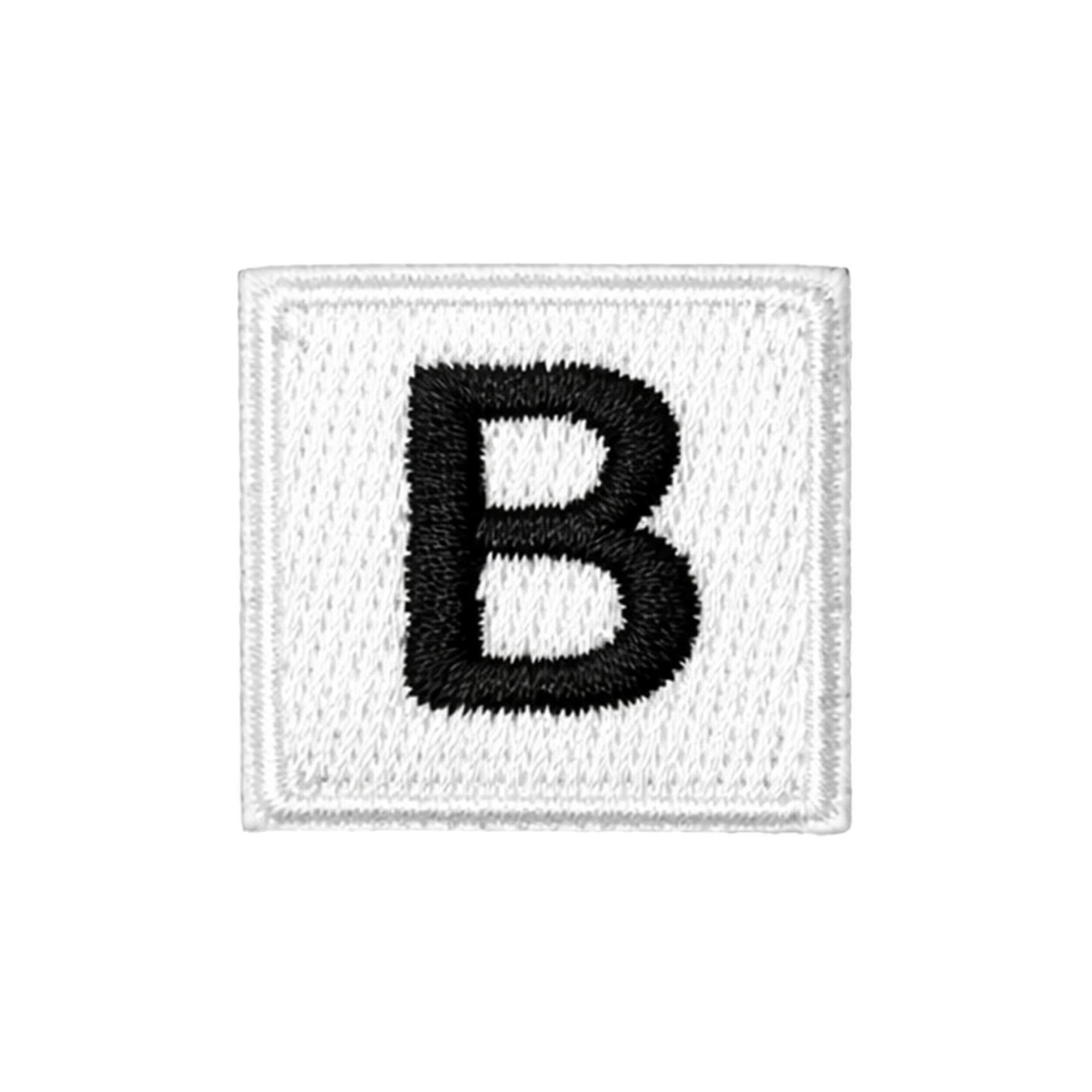 Oeteldonk embleem scrabble stijl letter B