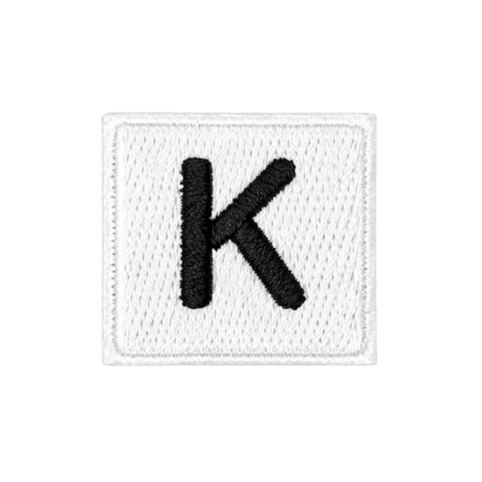Oeteldonk embleem Scrabble stijl letter K