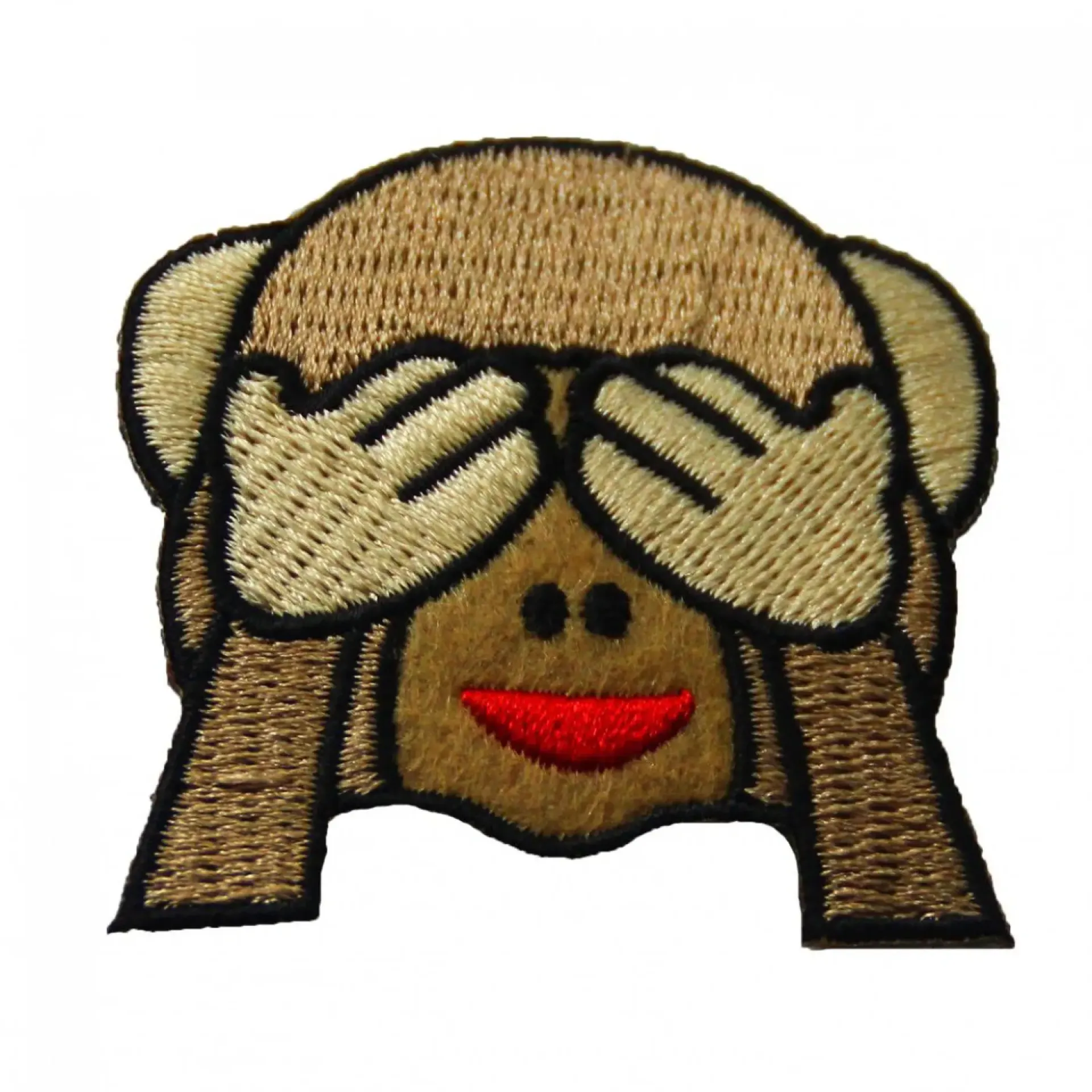 Emoji embleem aapje.