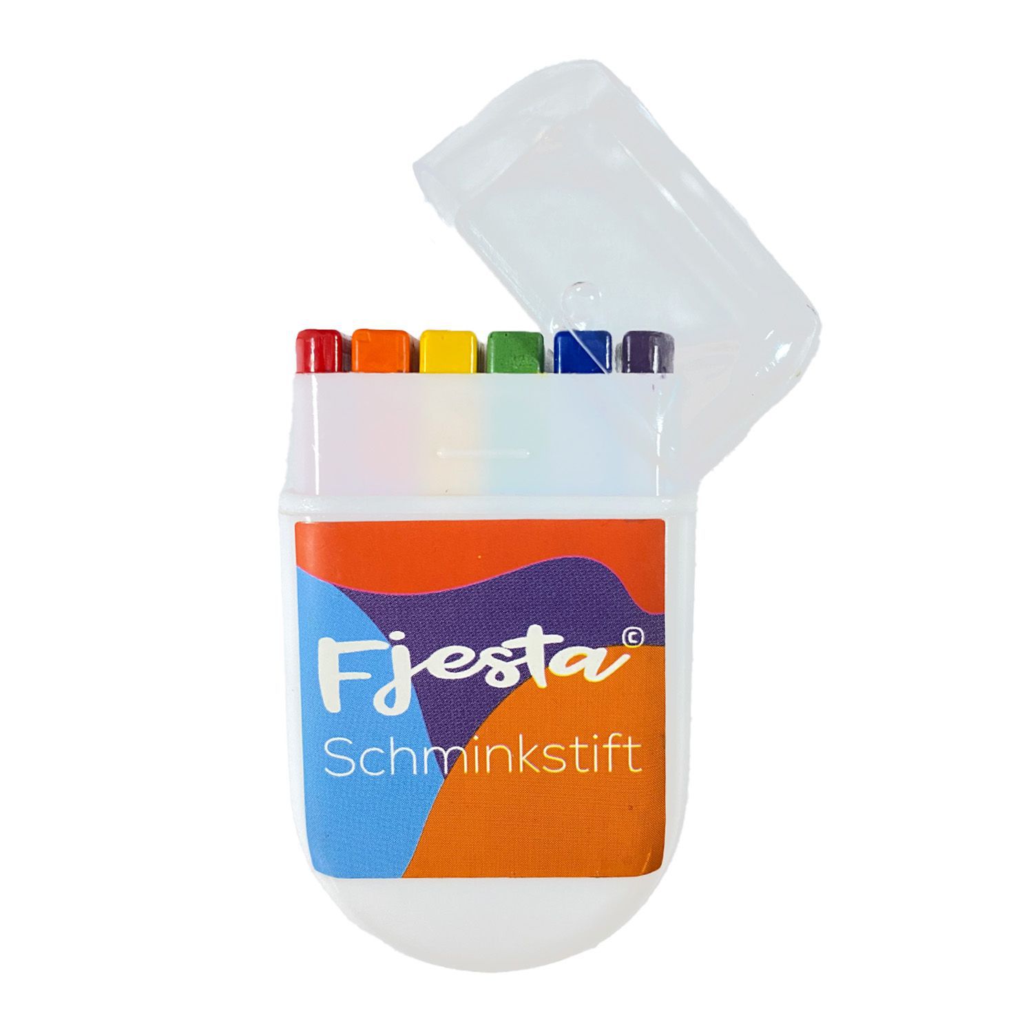 Schminkstift regenboog 6-in-1