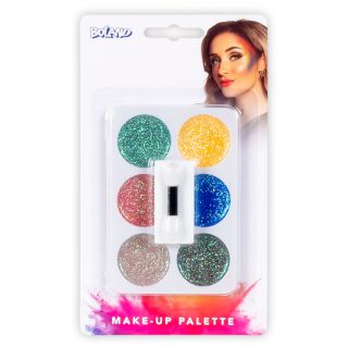 Set makeup palette glitter