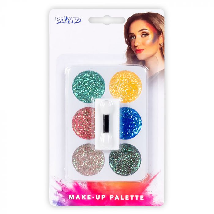 Set makeup palette glitter