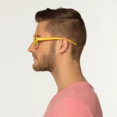 Online Partybril regenboog kopen.