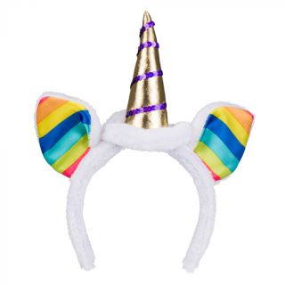 Eenhoorn tiara regenboog