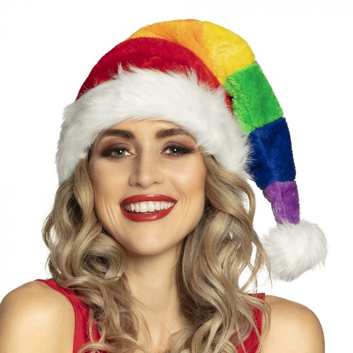 Kerstmuts regenboog kopen