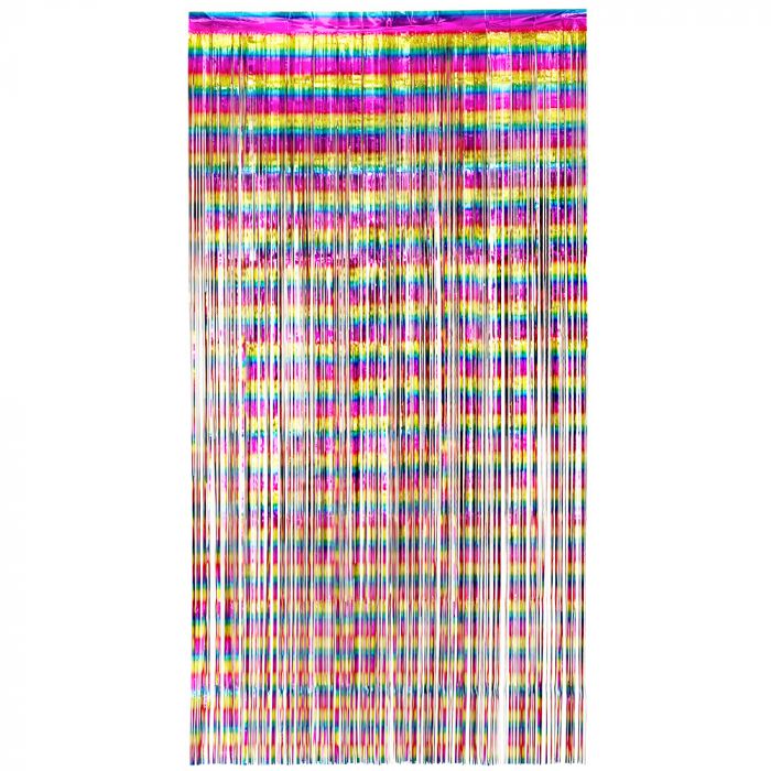 Regenboog gordijn