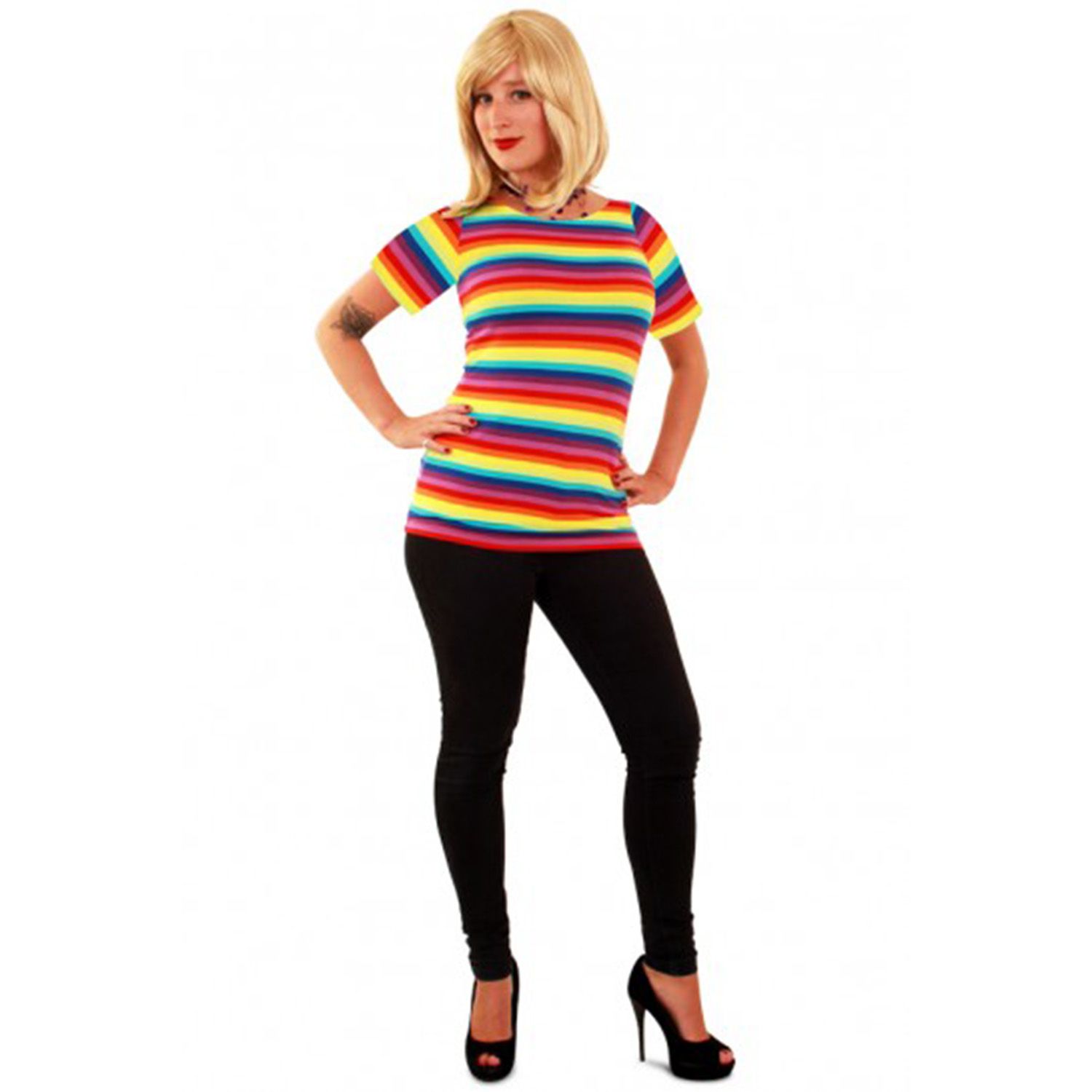 Patron t shirt regenboog deals