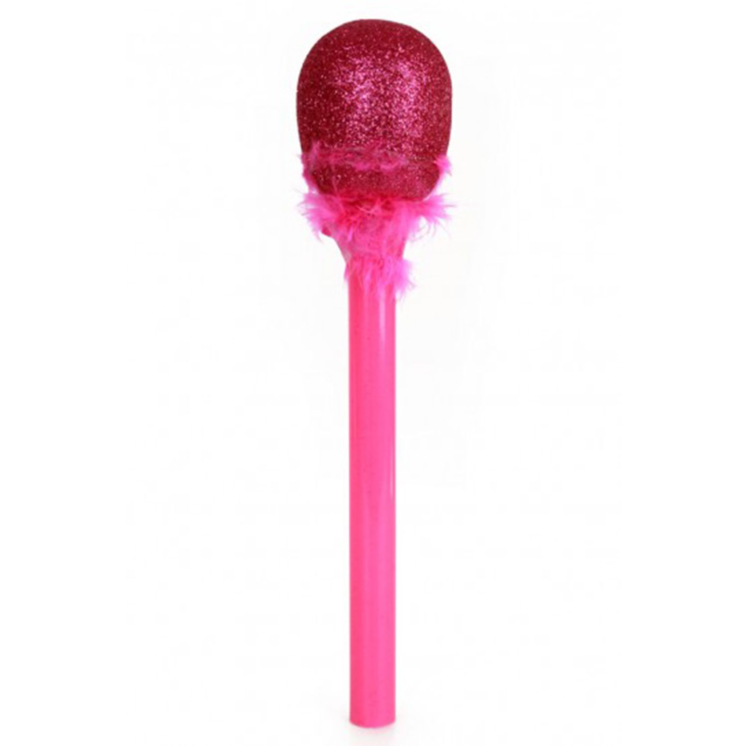 microfoon roze glitter