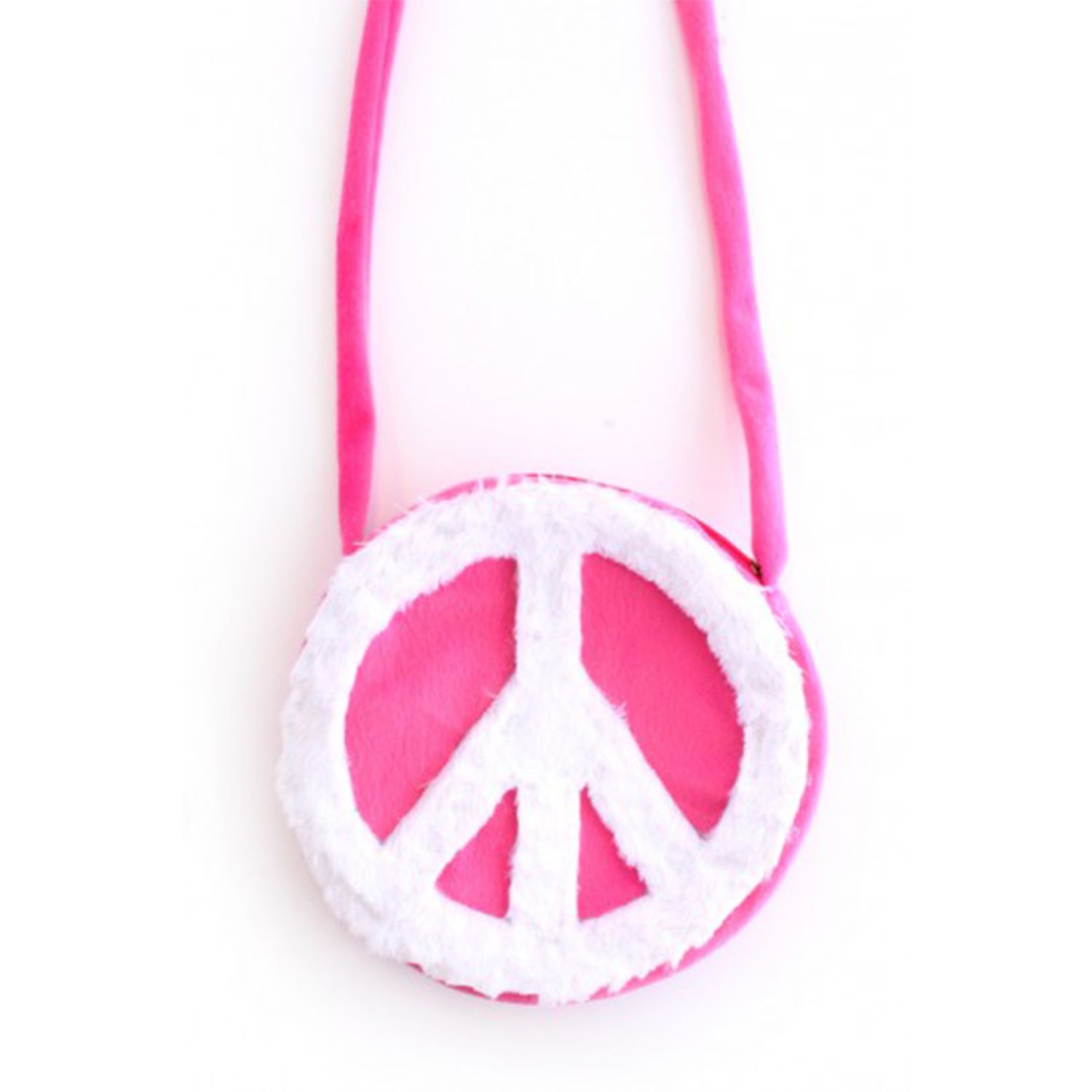 Schoudertas hippie roze